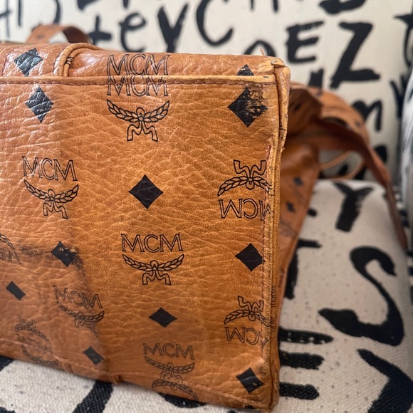 Authentic MCM Tote Zipper Bag - Picture 5 of 13